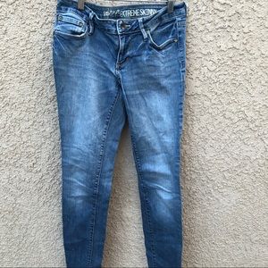 Pacsun Bullhead blue skinny jeans